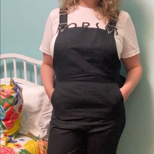 Horses Size 3 Loose Overalls